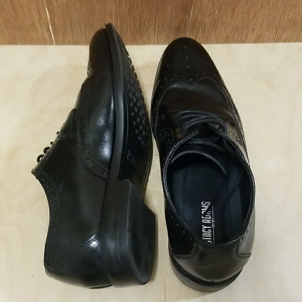 Stacy Adam Wingtip Shoes Sz 10